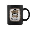 Grammy Life Bleached Leopard Messy Bun Mother's Day Coffee Mug