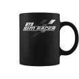 Gt3 Sim Racing O Sim Racer Bandera A Cuadros Taza de café