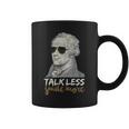 HamiltonShirt Talk Less Smile More Creative-01 Graphic Print Coffee Mug