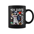 Happy 101 Days Of School Cute Dog Student Teacher Coffee Mug