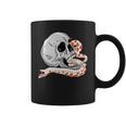 Hognose Snake Skull Albino Morph Dramatic Danger Noodle Premium Graphic Print Coffee Mug
