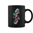 Hokusai Japonais En Fleurs De Cerisier Dans Le Style Rétro Des Années 90 Tasse