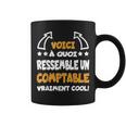 Homme Comptable Cool Dicton Amusant Comptable Comptabilité Tasse