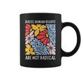 Human Rights Democrat Equality Right Floral Equality Coffee Mug