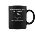 Humour Sport Homme Summer Body En Cours Musculation Tasse