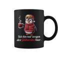 Ich Bin Nur Wegen Des Glühweins Here Xmas Penguin Glühwein Tassen