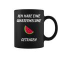 Ich Habe Eine Wassermelon Getrie Ich Habe Eine Tassen