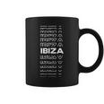 Isla Minimalista España Modern Ibiza Taza de café