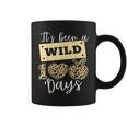 It's Been A Wild 100 Days Happy 100Th Day Of School Leopard Coffee Mug
