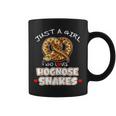 Just a Girl Who Loves Hognose Snakes Animals Lover Graphic Print Coffee Mug
