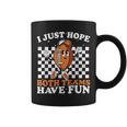 I Just Hope Both Teams Have Fun Vintage Football Lovers Coffee Mug