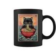 Kawaii Cat Anime Cat Ramen Graphic Japanese Coffee Mug