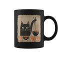 Kawaii Cat Eating Sushi Japanese Anime Cute Sushi Cat Girls Coffee Mug