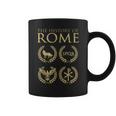 La Historia De Roma Taza de café