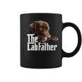 The Lab Father Brown Labrador Chocolate Retriever Dad Dog Taza de café