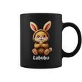 Labubu Drôle Lapin Monstre Mignon Marron Tasse
