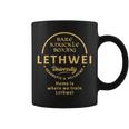 Lethwei Bare Knuckle Boxing University Burmese Boxing Graphic Print Coffee Mug