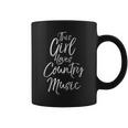 Linda Cita Country Para Es Que Esta Chica Ama La Música Country Sin Mangas Taza de café
