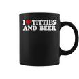 With I Love Tittis And Beer Motif Tassen