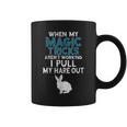 Magician Quote Magic Trick Rabbit Hare Pun Graphic Print Coffee Mug