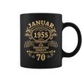 Man January 1955 70 Years intage 70Th Birthday Tassen