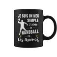 Mec Simple J'aime Le Handball Apéro Handballeur Humour Noël Tasse