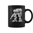 Mech Warrior Sketch Shirt Tech Robot Fighter Graphic Print Coffee Mug