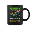 Mom Of The Birthday Boy Party Video Gamer Pixel Number Coffee Mug