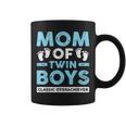 Mom Of Twin Boys Classic Overachiever Twin Mom Twin Mama Coffee Mug