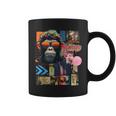 Mono Frontprint Arte Gráfico Animal Obra De Arte Monkey Taza de café