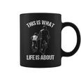 Mountain Bike Mtb Bicycle Driving Bike Rider Father And Son Coffee Mug