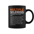 Multiple Sclerosis Awareness Ms Definition Warrior Support Taza de café