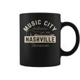 Music City Nashville Tennessee- Ciudad De La Música De Nashville Taza de café