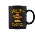 Nacho Average Maddox Personalized Name Taco Graphic Print Coffee Mug