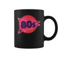 Nacido En Los Años 80 Neon Light Disco Música Cumpleaños Punk Music Taza de café