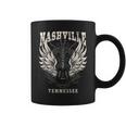 Nashville Tennessee Alas De Guitarraintage Sin Mangas Taza de café