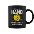 Né Pour Le Hand Handball Handballeur Hand-Ball Joueur Drôle Tasse