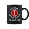 Do Not Pet Emotional Support Husband 2 Side Coffee Mug