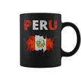 Peru Football Jersey Quali Peru Flag Tassen