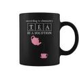 Pink Teapot And Cup TEA Chemistry Solution Graphic Print Coffee Mug