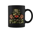 Pisces Queen Black With Cap Camo Afro Girl Zodiac Coffee Mug
