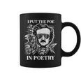 Poesía Poesía Edgar Allan Poe Con Raven Gothic Horror Escritor Taza de café