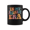 In My Pregnant Era Pregnancy Reveal Pregnancy Announcement Coffee Mug