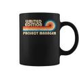 Project Manager Job Title Profession Birthday Worker Taza de café