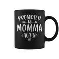 Promoted To Momma Again New Mom Mama To Be Mother's Day Graphic Print Coffee Mug
