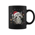 Raccoon Christmas Animals Fairy Lights Raccoon Tassen