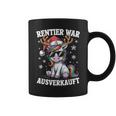 Reindeer Was Ausverkauft Christmas Unicorn Slogan Tassen