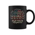 Retirement 2025 Retired Not My Problem Anymore American Flag Coffee Mug