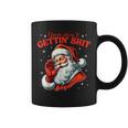 Retro You Ain't Getting Shit Santa Christmas Clothing Coffee Mug