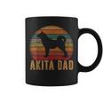 Retro Akita Dad Akita Daddy Dog Owner Pet Father Coffee Mug